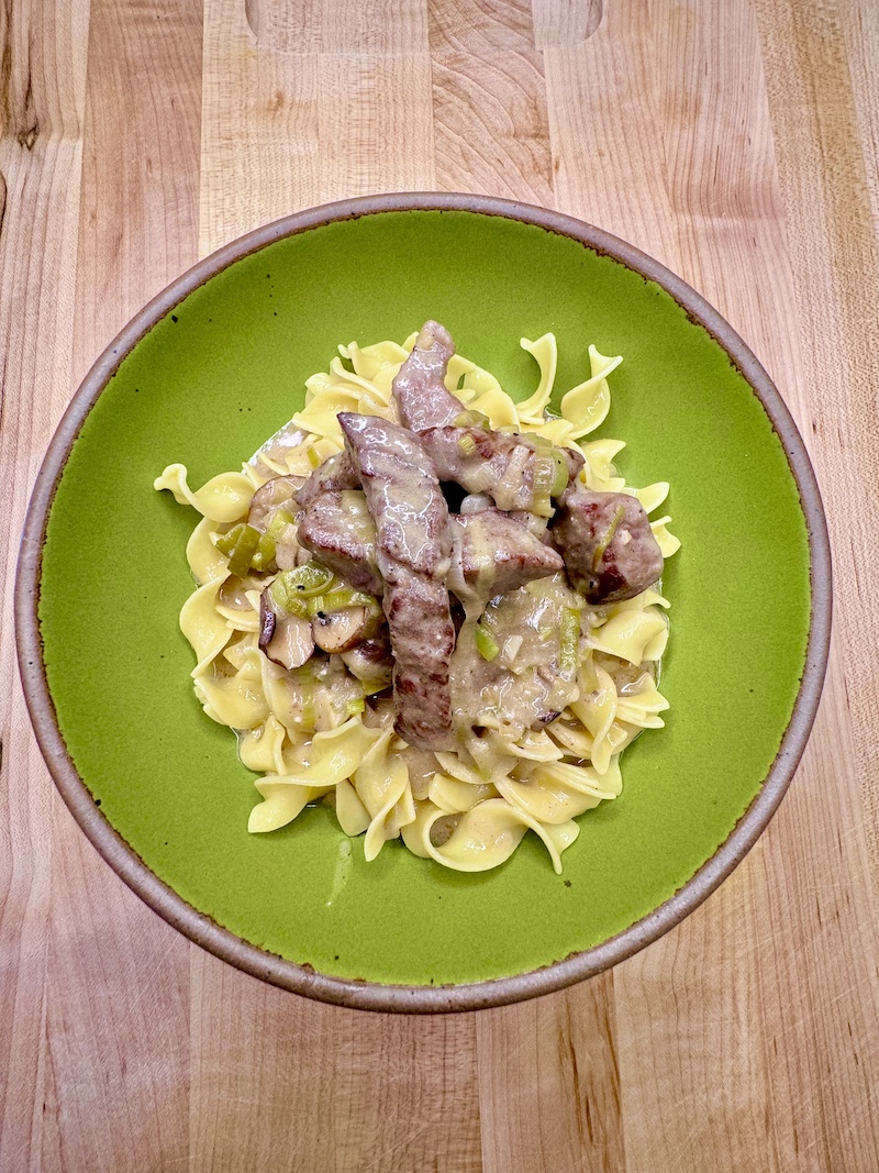 Beef Stroganoff