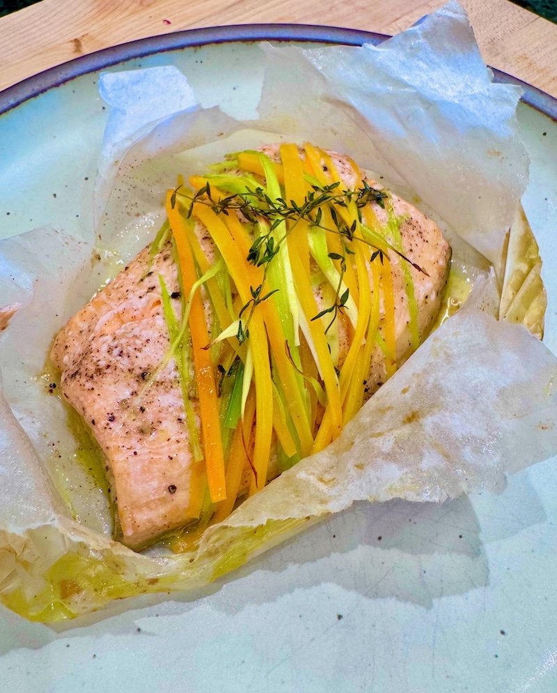 Fish en Papillote