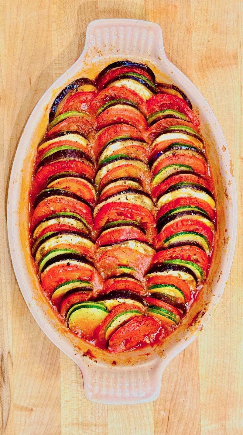 Ratatouille with My Brother’s Backyard Zucchini